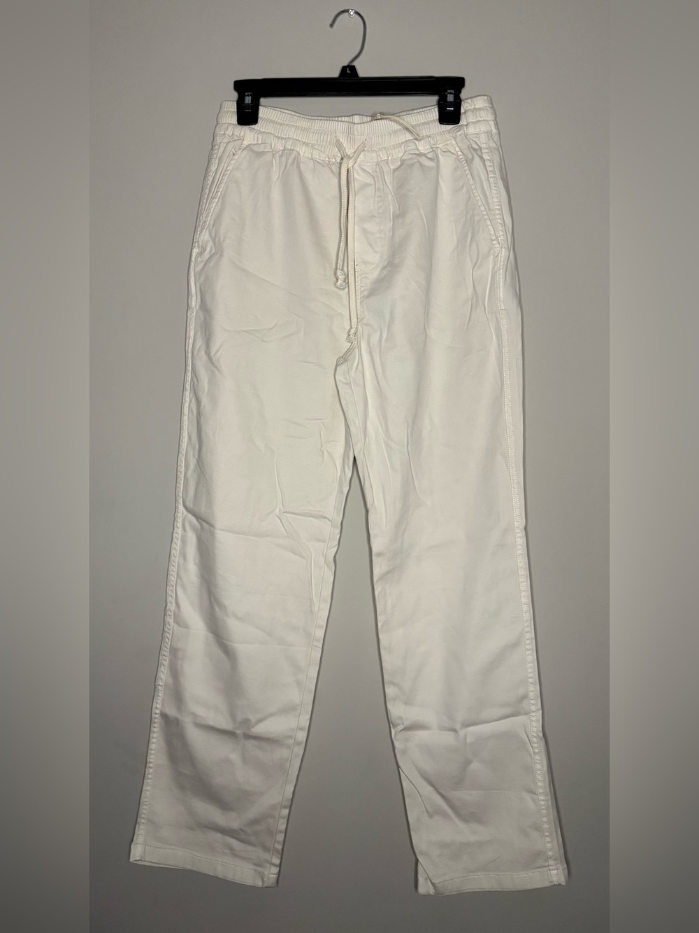 NWT - Faherty Women’s Linen Pants in Off-White - Size: Small